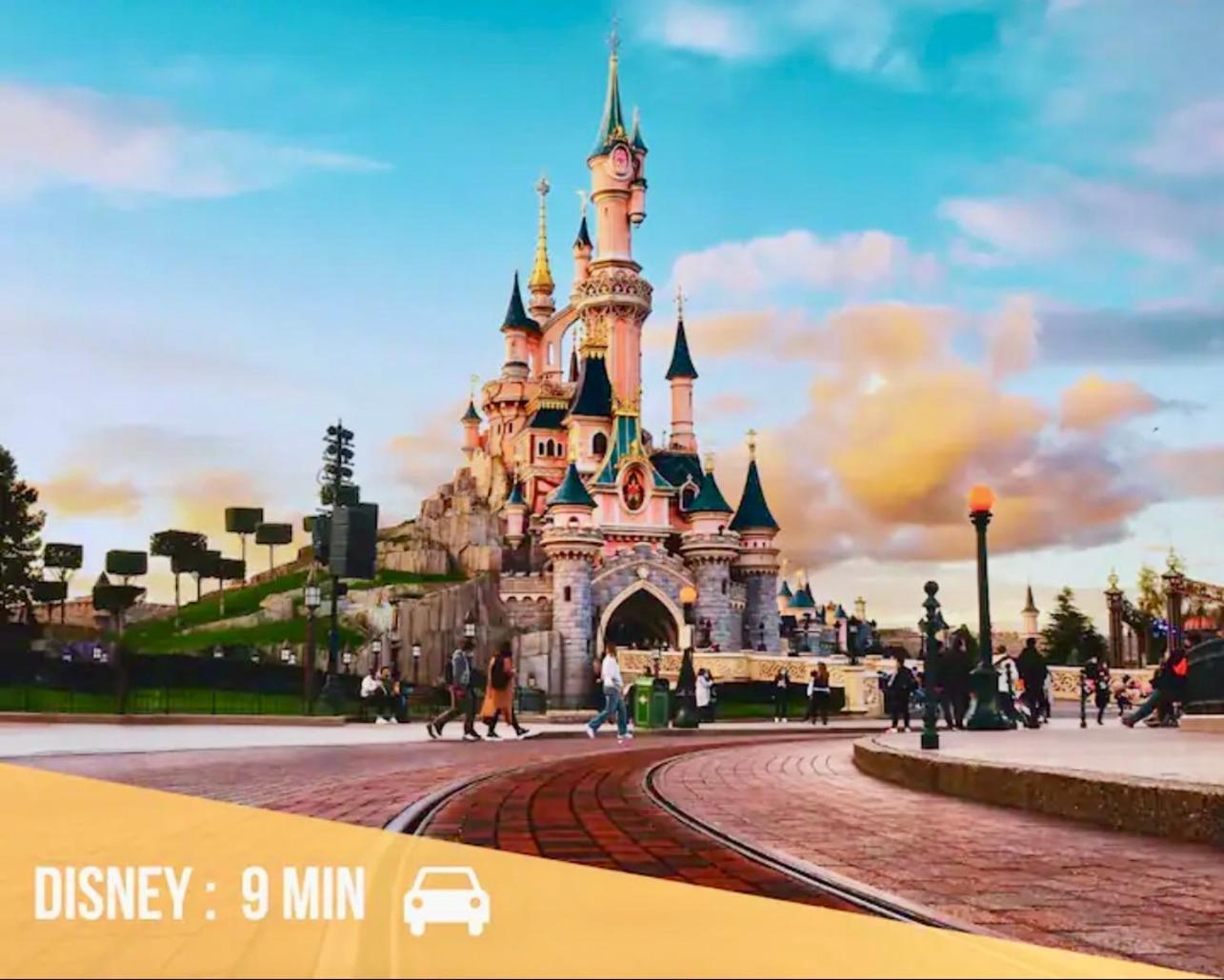 מונטבראן Studio 2 Adultes 2 Enfants Parcs Disneyland Paris מראה חיצוני תמונה